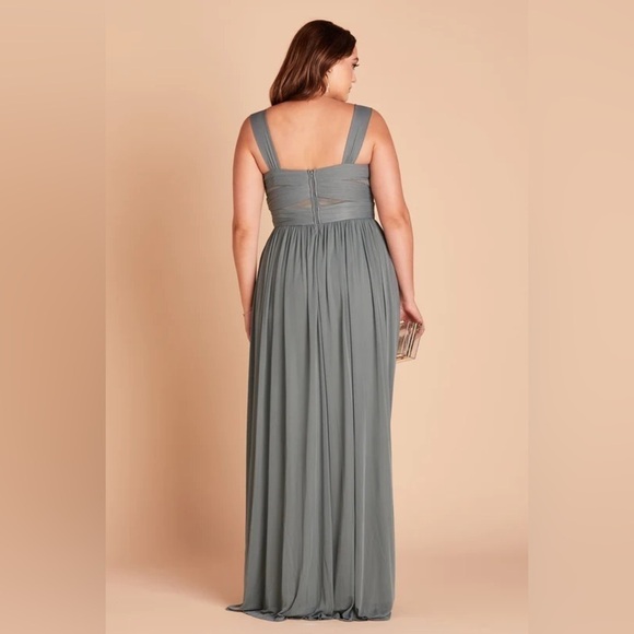 BIRDY GREY Elsye Mesh Dress In Sea Glass - Picture 2 of 6